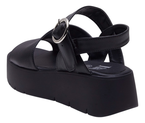 Zapato Mujer Sandalias Con Plataforma 5cms Tipo Piel