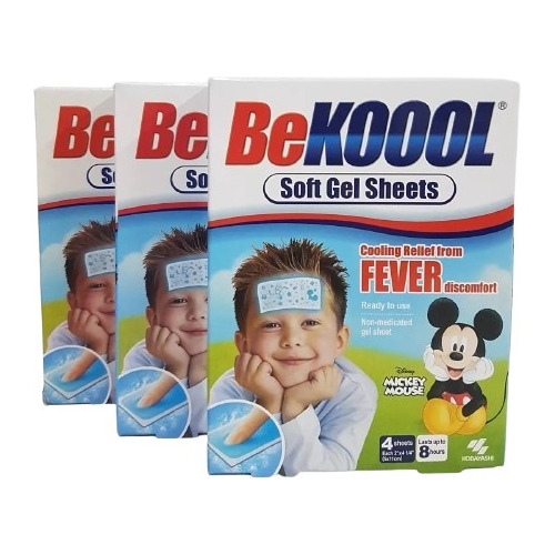 Adesivos Infantil Be Koool Alivio De Febre E Vacina
