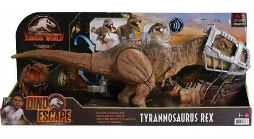 Jurassic World T-Rex Fuga Extrema - Jurassic World - Mattel :  : Brinquedos e Jogos