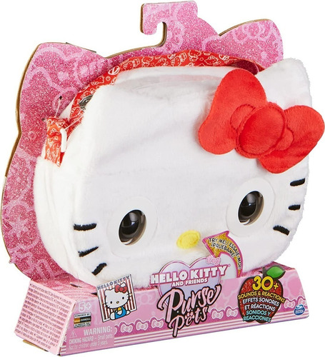 Purse Pets Hello Kitty Bolsa Interactiva Movimientos Sonidos