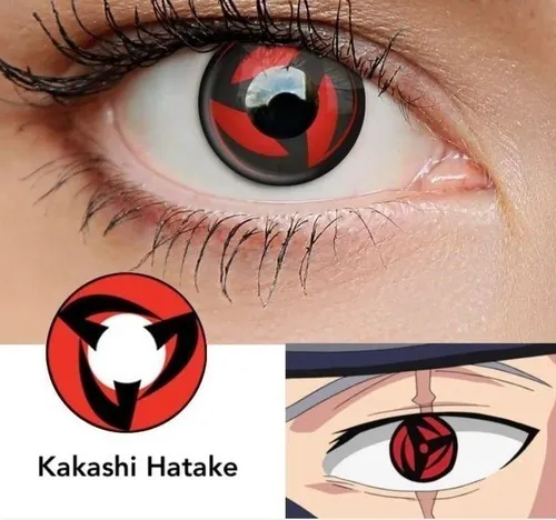 Pupilentes Sharingan Kakashi MercadoLibre