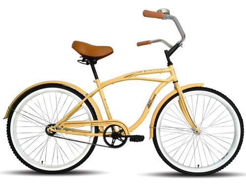 Bicicleta Vintage Cruiser Rodada 26 Para Caballero