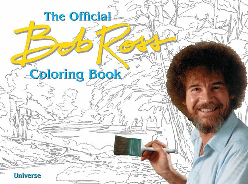 Bob Ross Coloring Book: Coloring Book, De Bob Ross. Serie Inner Peace, Vol. 1. Editorial Päper Art, Tapa Blanda, Edición Papel En Inglés, 2020