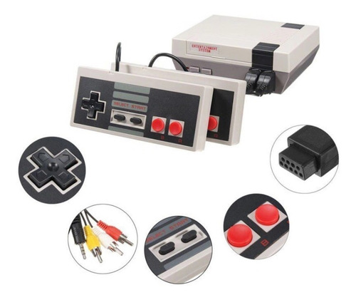 Consola Retro Videojuegos Clásica 620 Juegos 2 Controles