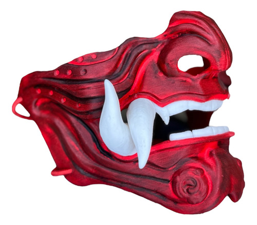 Máscara Samurai - Oni Mask - Impresión 3d
