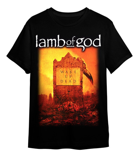 Polera Lamb Of God - Wake Up Dead - Holy Shirt