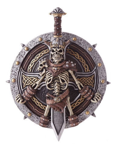 Escudo Y Espada De Vikingo Medieval Gladiador Envio Gratis