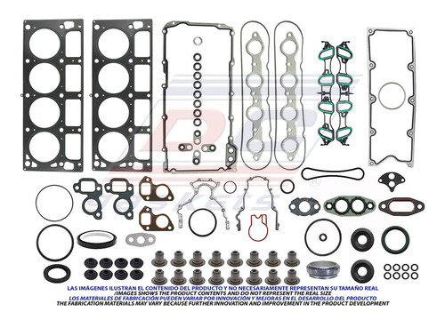 Juego Juntas Isuzu Ascender Limited 5.3 4wd 2004-2004 T/a