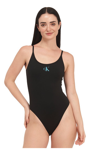 Traje De Baño Ck Para Mujer Kw0kw01997 Talla Xl