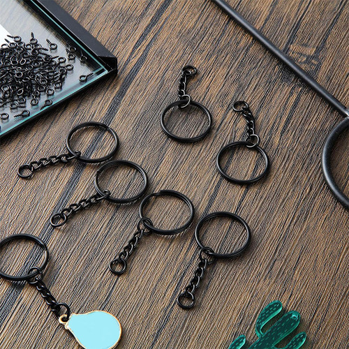 2025 Kit De Anillos De Llavero De 360 Uds, Ganchos De