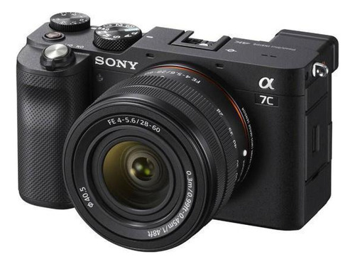 Câmera Digital Sony A7c 24.2mp 3.0 Lente 28-60mm