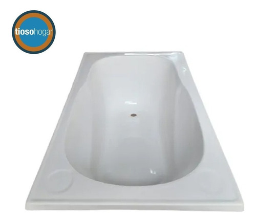 Bañera Fibra 120x70 1.20 Bañadera Reforzada Anatomica Tina