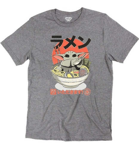 Playera T-shirt Bebe Yoda Ramen 