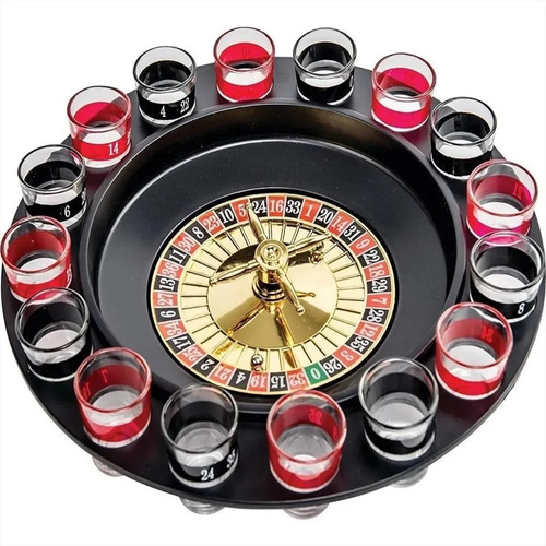 Ruleta Shot Para Compartir Vasos De Vidrio