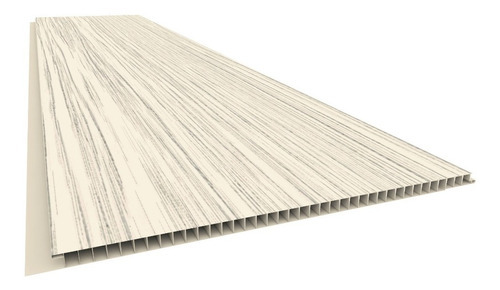 Cielorraso Pvc Cor Bege 6m Revestimiento Lambriz - Smf