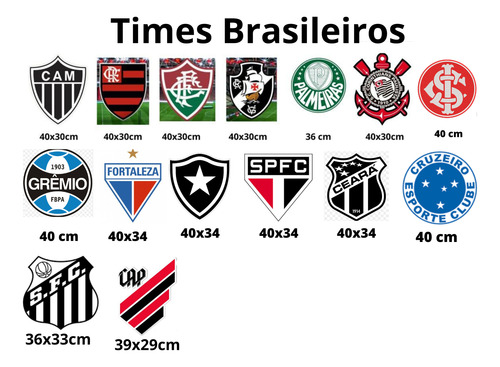 Forma 3d Escudo Brasão Time São Paulo