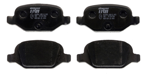 Balatas Tras. Para Fiat Panda Dynamic 2011 2012 1.2 L4 Trw