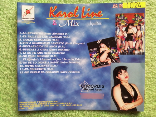 Eam Cdr Karol Line & Mix Iquitos La Revancha 1998 Toada Peru (Usado)