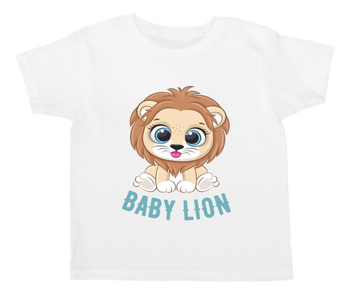 Playera Bebé - Baby Lion - León - Animales