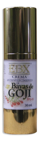 Crema Facial Bayas De Goji FPS45 Ebx 30ml EBX División Cosmética para piel piel mixta o seca de 30mL