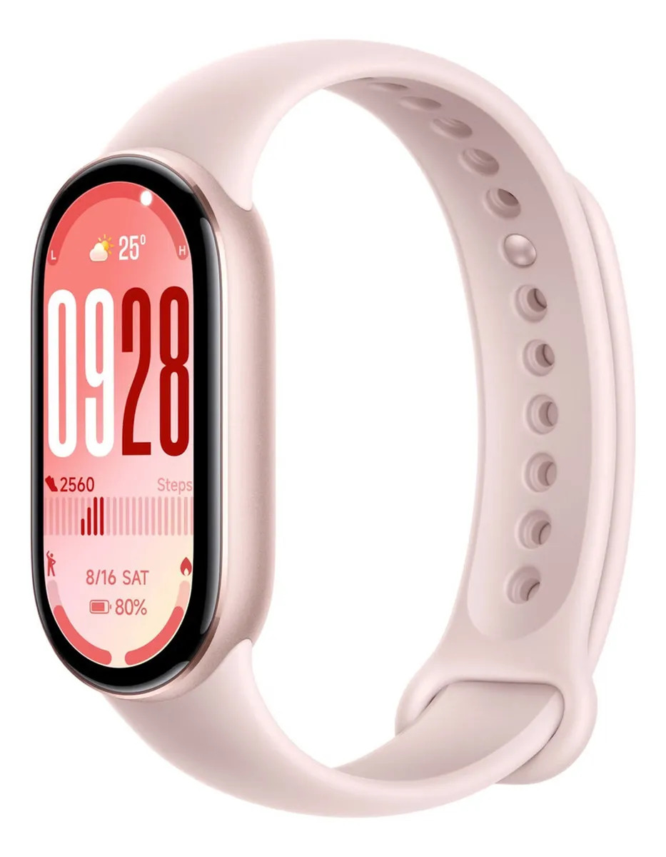 Relógio Inteligente Smartwatch Xiaomi Mi Band 10 Rosa Global