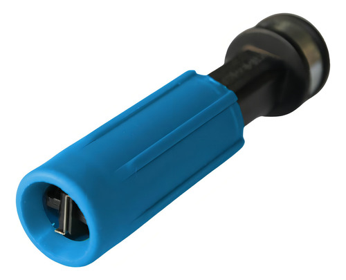 Esguicho Hidromar Azul 4,6mm - Regulável - Nylon E Aço Inox