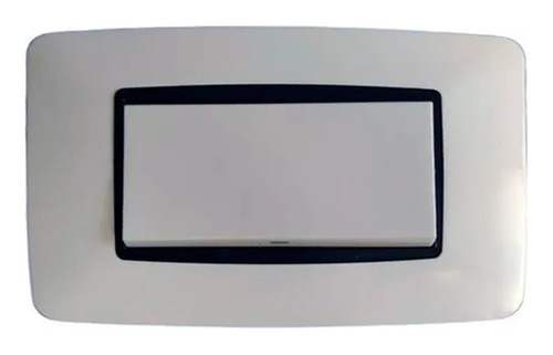 Interruptor Simple Moderno Blanco Lumistar