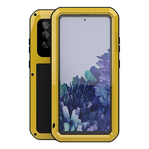 Funda Para Galaxy S20 Fe 5g Amarillo Metal-02