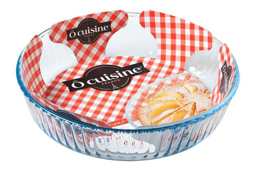 Molde Tortera Redonda Acanalada 26 Cm Bakeware Ocuisine H