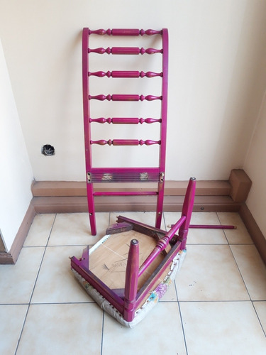 Imagen 7 de 10 de Silla De Madera Desarmada Para Restaurar