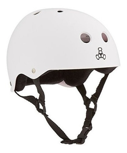 Casco De Goma Triple 8 Sweatsaver Con Forro Sudadera (goma B