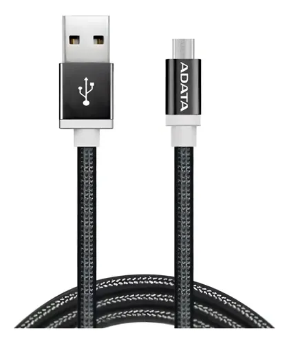 comprar Adata Cable Micro Usb Celular V8 Original Carga Y Datos Neg