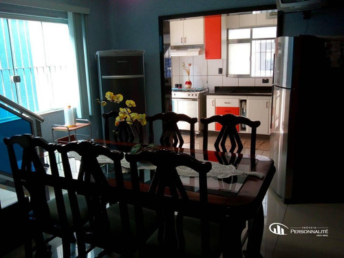 Imagem 10 de 30 de Sobrado Com 3 Dormitórios À Venda, 245 M² Por R$ 550.000 - Jardim Vila Carrão - São Paulo/sp - So0268