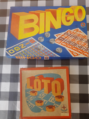 Jogos Antigos Estrela Loto E Bingo Completos (Usado)