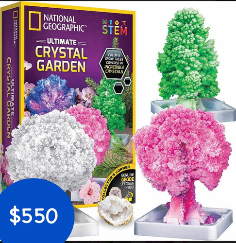 Juego Cristales National Geographic 7-16 Años.