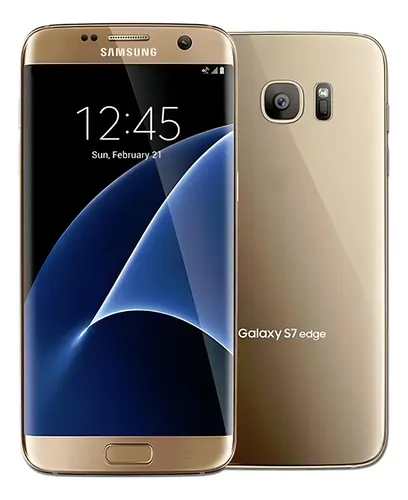 galaxxxy - 蘭々☆Galaxy s7 edge Samsung Galaxy S7 edge 32 GB dourado-platina 4 GB RAM - Excelente