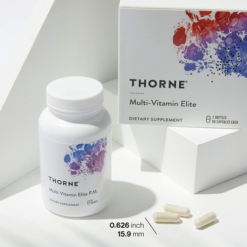 Thorne Research Fórmula Multi-vitamina Elite A.m. Y P.m X90c