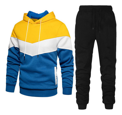 Conjunto De Pantalón Y Sudadera De Dos Piezas For Hombre