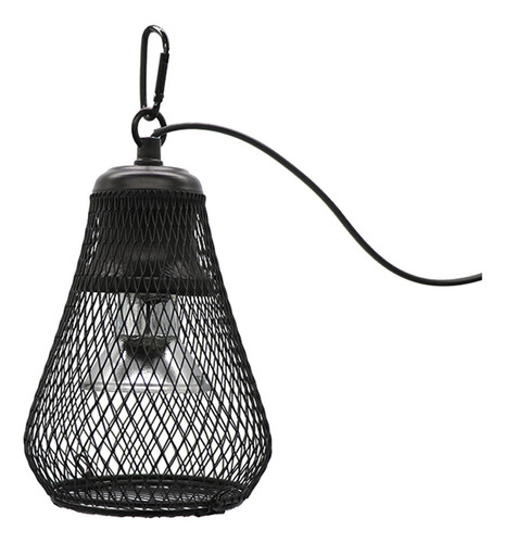 Lâmpada De Calor Preta Para Répteis Uvb Uva Cage Protector