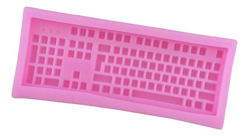 Teclado De Silicona Fondant Cake Decorating Chocolate Mold