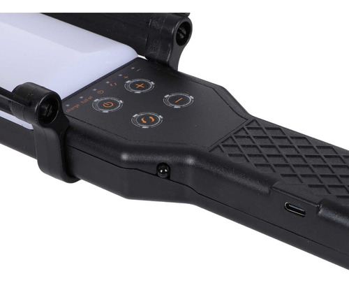Barra Luz Led Rgb Recargable Fotografía Video Control Remoto Negro Rgb