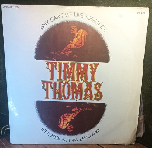 Disco Timmy Thomas Vinilo Funk Soul  1972.