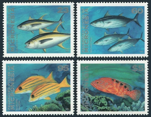 Fauna - Peces - Micronesia - Serie Mint