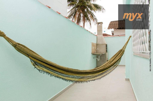 Sobrado À Venda, 105 M² Por R$ 450.000,00 - Campo Grande - Santos/sp - So0510