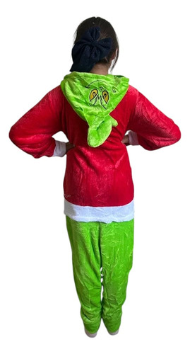 Pijama Mameluco Grinch Infantil