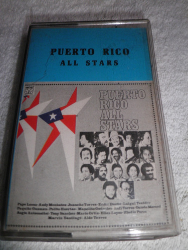 Salsa Cassette Puerto Rico All Stars Vol. 1 (venezuela 1977)