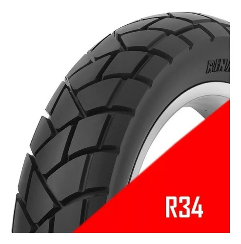 Imagen 3 de 7 de Cubierta 110 90 17 Trasera Rinaldi R34 Bross Xr - Moto26