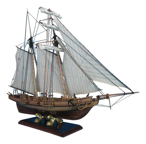 Kits de maquetas de velero Halcon Cor Fix para montar en escritorio