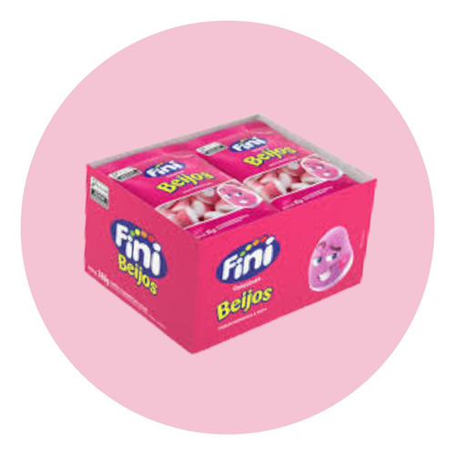 Kit Guloseimas 60 Pacotes De 15g Cada Fini