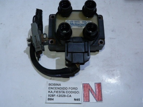 Bobina Encendido Ford Ka, Fiesta Codigo: 928f-12029-ca (Usado)